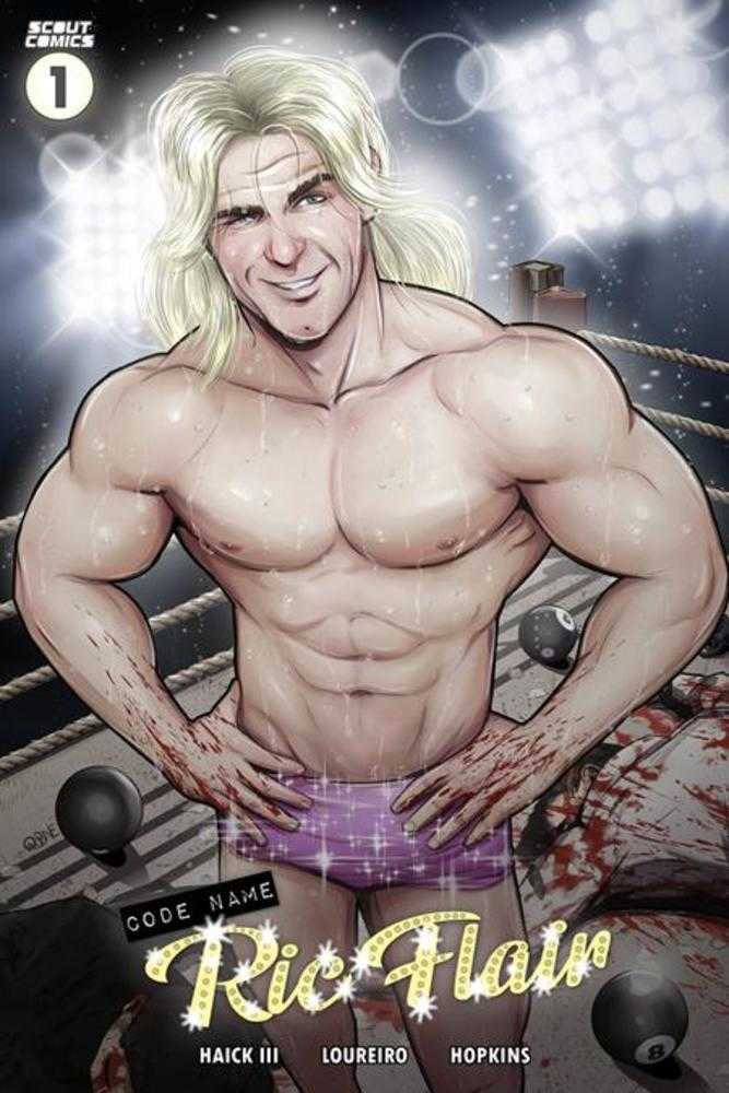 Codename Ric Flair Magic Eightball (One Shot) Cover C Ruben Cubiles Variant